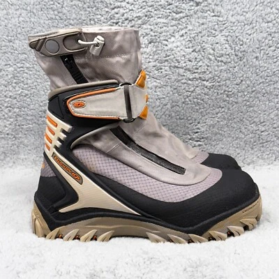 Botas de nieve Salomon Snow Pro para mujer talla 6,5 gris negro beige contagrip vintage Foto 1 de 4