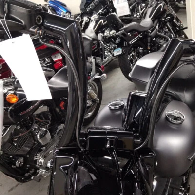 PARA HARLEY Softail FXST FL MANILLAR ADN MONSTER FAT APE BARRAS DE SUSPENSIÓN DE 2"" 1,25" Foto 1 de 4