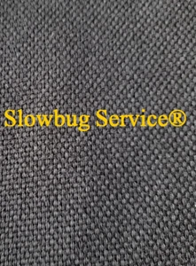VW GOLF MK1 GTI - TESSUTO SEDILI NERO INTERIOR SEAT CLOTH FABRIC MATERIAL BLACK - Imagen 1 de 2