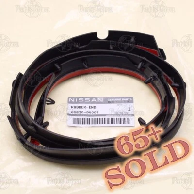 OEM Genuine Nissan MAXIMA 2009 – 2014 Front Bumper Hood Rubber Seal 65820-9N00B - Image 1 of 4