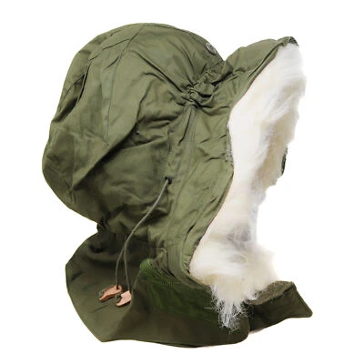 ALPHA INDUSTRIES Cold Weather M-51 Fishtail Hood with Fur Ruff - Image 1 of 3