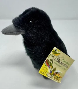 Wild Republic Audubon Realistic American Crow Sound funciona nuevo con etiquetas pájaro difícil de encontrar - Imagen 1 de 4