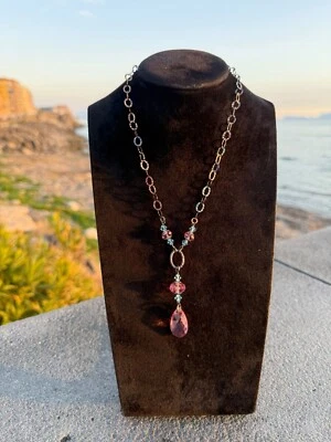 Collana In Argento 925 Goccia Boreale  - Immagine 1 di 4