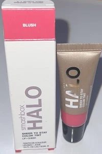 SMASHBOX Halo Sheer To Stay Cream Lip + Cheek Tint Shade Blush New In Box - Picture 1 of 8