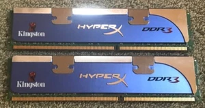 Kingston HYPERX 4GB (2x2GB) DDR3 1600MHz 240 Pin XMP3 Memory - Picture 1 of 3