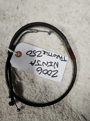 2006 88-07 KAWASAKI NINJA 250R OEM THROTTLE CABLES LINE - Imagem 1 de 3