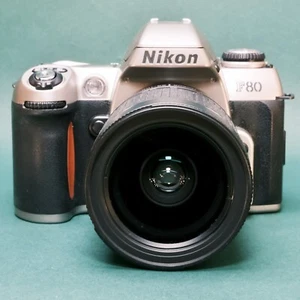 Nikon F80 Camera With 28-100mm AF Nikkor Lens, Working Order & Manual Semi Pro - Picture 1 of 11
