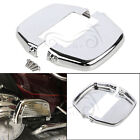 Chrome Passenger Floorboard Inserts Cover For Harley Road King Night Train FXSTB