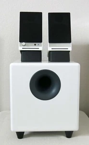 Sistema de música para el hogar Audioengine HD3 Bluetooth con soportes + subwoofer S8 | blanco - Imagen 1 de 24