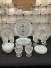 Wexford by Anchor Hocking - 27pc Vintage Pressed Glass Dinnerware Set