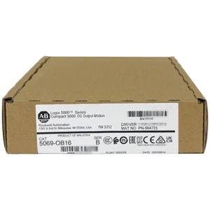 Allen-Bradley 5069-OB16 /B Compact 5000 DC Output Module NEW Factory Sealed - Photo 1/2