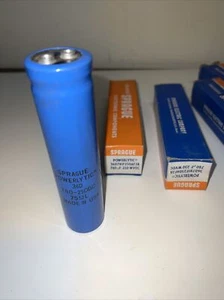 Sprague Powerlytic 36D 780 MFD 250 VDC Electrolytic Can Capacitor (NOS) In Box - Picture 1 of 13
