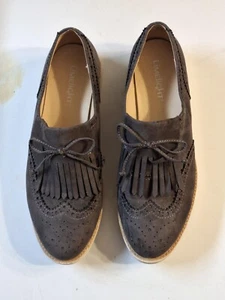 Limelight Pandora Brown Oxford Style Women’s Brown Tasseled Shoes Size 8.5 - Picture 1 of 8