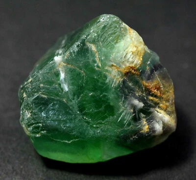 Hermosa Fluorita Colombiana Natural 383.70 Ct Verde Áspera Calidad AAA+ Foto 1 de 3