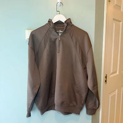Grand Slam Brown Half Zip Pullover Golf Men’s Large - Image 1 of 4
