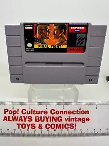 Vintage Capcom Nintendo SNES Final Fight Game Inv-0686 - Picture 1 of 2