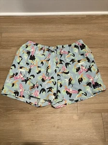 Patagonia Baggies Shorts Mens XL Colorful Bird Print Lined Casual Travel Beach - Picture 1 of 6