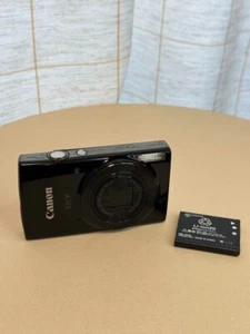 Canon IXY 190 PowerShot ELPH 190 IS 20-MP-Digitalkamera schwarz kostenloser Versand aus Japan - Bild 1 von 11