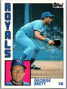 1984 Topps #500 George Brett Very good