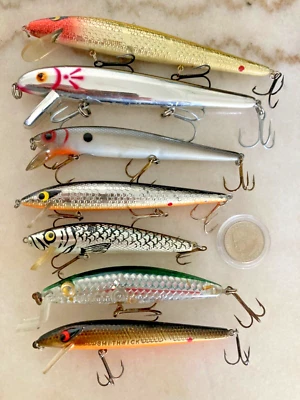 ЛОТ 7 SMITHWICK ROUGE РУКОЯТКИ ПРИМАНКИ РЫБОЛОВНЫЕ ПРИМАНКИ JERKBAITS KUUSAMO THUNDERSTICK - Изображение 1 из 4