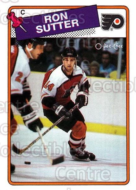 1988-89 O-Pee-Chee #126 Ron Sutter - Image 1 of 1