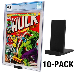 Comic Book Display Ständer x10 (WERTPAKET) für CGC, CBCS und nicht bewertete Comics - Bild 1 von 4