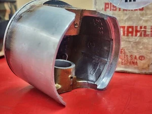 BULTACO USED MAHLE PISTON AND RING FOR PURSANG 360 MODEL 84.7mm MODEL 121 OE BOX - Picture 1 of 12
