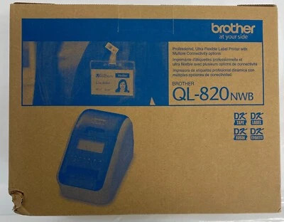 Brother QL-820NWB Direct Thermal Label Printer - Image 1 of 4