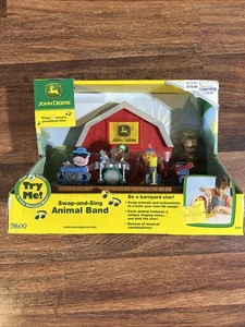 John Deere Stage Learning Curve 2008 Sound Toy Musical Farm Animals Band Barn - Picture 1 of 11