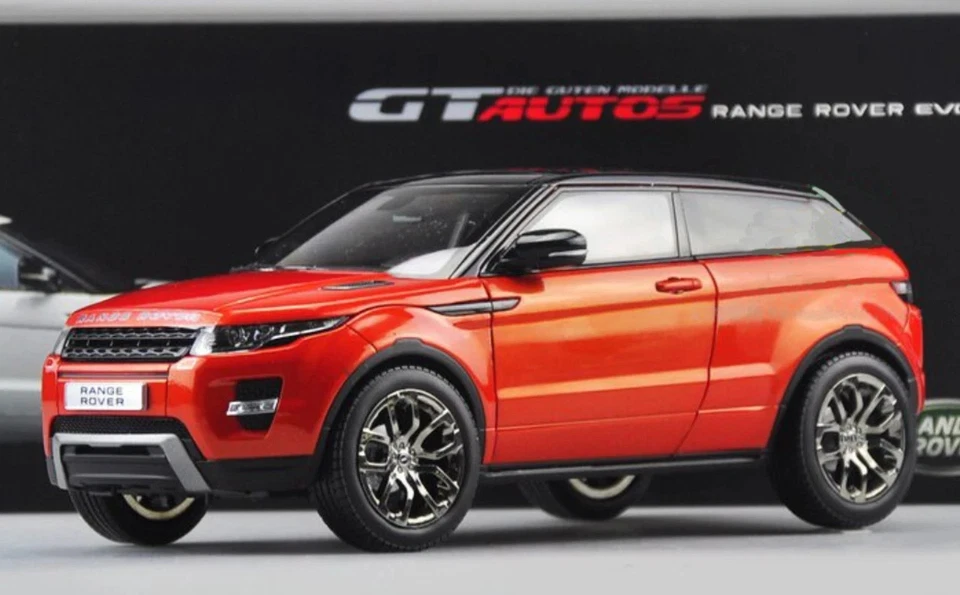 Autos Welly GT 1/18 Land Rover Range Rover Evoque techo negro naranja 11003 MB-OR Foto 1 de 1
