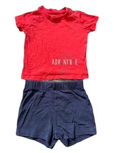 Sommer Set T-Shirt + kurze Hose von lupilu in Gr. 74/80 - Junge/neutral - Bild 1 von 2