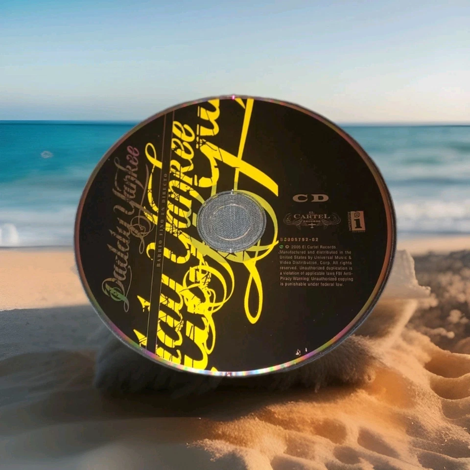 Daddy Yankee Barrio Fino En Directo Live Gasolina CD Disc Only Ships Free - Image 1 of 1