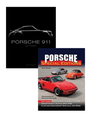 Porsche 911: 50 años + Porsche Special Editions — Juego de 2 libros (Randy Foto 1 de 3