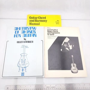 Vintage Arnie Berle Chemistry of Chords Spanish Guitar Method Nick Manoloff LOT - Picture 1 of 4