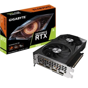GIGABYTE GAMING GeForce RTX 3060 OC 8G (rev. 2.0) NVIDIA 8 GB GDDR6 - GV-N306... - Picture 1 of 8