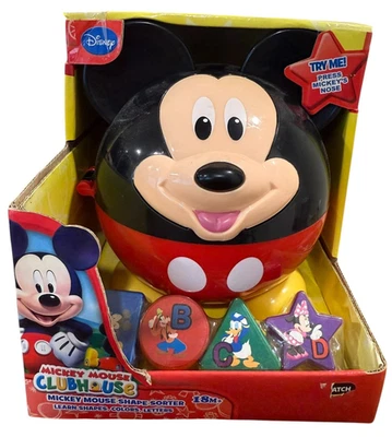 Walt Disney Mickey Mouse Clubhouse Shape Sorter - New in box - FREE SHIPPING - Image 1 of 4