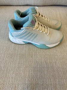 Zapatos deportivos K-Swiss Hypercourt Express 2 azul claro para mujer - talla 7,5 - Imagen 1 de 9