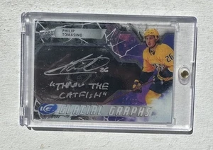 2021-22 Ice Glacial Graphs Black /50 Philip Tomasino #GG-PT Throw the Catfish - Picture 1 of 2