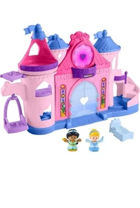 Disney Principesse Luci Magiche e Castello Danzante Piccolo Popolo Playset Bambino, - Foto 1 di 6