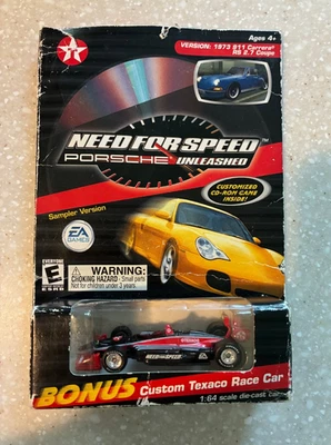 Texaco Need for Speed Porsche Unleashed BONUS Custom Texaco Race Car 1:64 Scale - Image 1 of 4