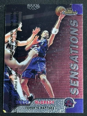 1999 Topps Finest Sensations Tracy McGrady #133 Raptors Magic W/ Coating - Image 1 of 2