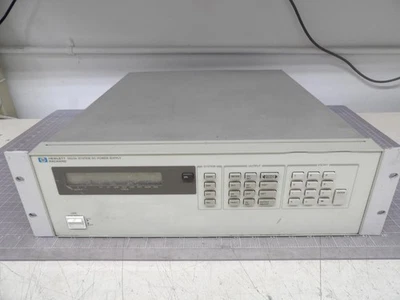 HP 6623A SYSTEM DC POWER SUPPLY TRIPLE OUTPUT M3495 - Image 1 of 4