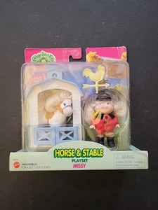 Mattel Cabbage Patch Kids Club CPK 1998 juego de caballo y establo "Missy" sellado - Imagen 1 de 6