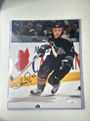 Darius Kasparaitis Autographed Signed Pittsburgh Penguins 8x10 Photo JSA - Image 1 of 4