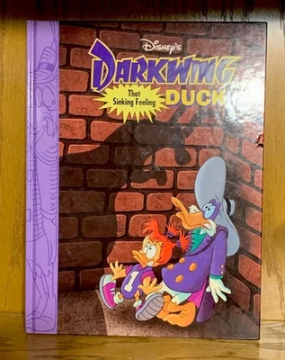 Disney's Darkwing Duck Beauty and the Beet & That Sinking Feeling 1992 HC Books - Image 1 of 4