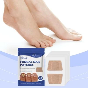 32X Anti Fungal-Toenail Fungus Treatment Sticker Nail Repair Patches Treatment - Picture 1 of 22