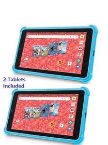 Venturer Two 7" Android Tablet with Disney Books, Bumper, 16GB Storage & 2GB RAM - Picture 1 of 17