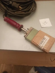 McElroy CTS00702 Pipe Fusion Iron Plate Heater Mnmc 100-200 120VAC - Picture 1 of 6