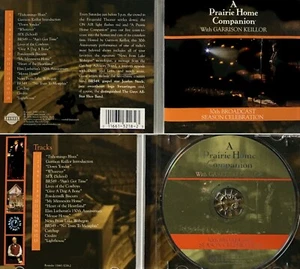 KEILLOR GARRISON *VG+" *30 BROADCAST SEASON CELEBRATION" 2004 US PRAIRIE HOME CD - Foto 1 di 1
