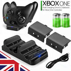 For XBOX ONE Dual Charging Dock Station Controller Charger Rechargeable Battery
